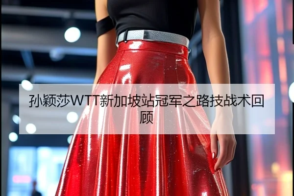 孙颖莎WTT新加坡站冠军之路技战术回顾